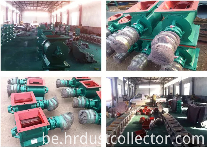 Прамысловы сілас паваротны клапан Industrial silo rotary valve
